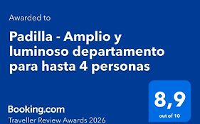 Padilla - Amplio y luminoso departamento para hasta 4 personas